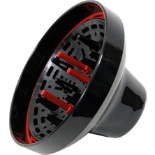 EE201 Curly Profesyonel Difüzör, Siyah, Saç Şekillendirici ve Havalı Kurutucu