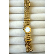 Jewels Of Hope Beyaz Sedef Taşlı Hasır Bileklik 24 cm Paslanmaz Çelik Bileklik Kadın