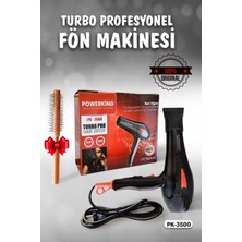 Çok Fonksiyonlu Ergonomik Saç Kurutma Makinesi, Fön Tarağı ve Başlık Hediyeli