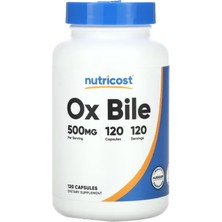 Nutricost Ox Bile 500 mg 120 Capsules