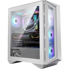 Msı Gungnır White Pro Ultra Gamer -Amd Ryzen 5 9600X - Nvidia Rtx 5060 Ti 16GB -16GB Ddr5 Ram- 1tb M.2 Nvme SSD