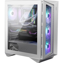 Msı Gungnır White Pro Ultra Gamer -Amd Ryzen 5 9600X - Nvidia Rtx 5060 Ti 16GB -16GB Ddr5 Ram- 1tb M.2 Nvme SSD
