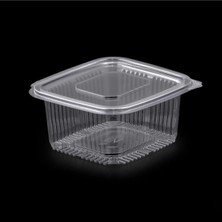 Beyaz 10'lu Plastik Sızdırmaz Kap 500 Gr, Pratik ve Güvenli Saklama Çözümü