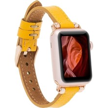 Mulvxurg  URG02 Apple Watch Uyumlu Deri Kordon 38-40-41MM Ferro FL12 (Mulvix)