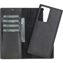 Mulvxurg  URG02  Galaxy Note 20 Ultra Uyumlu Deri Cüzdanlı Kılıf Rst1 (Mulvix)