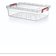 6 Lt. Midi Saklama Kabı No:4 Beyaz, Pratik ve Şık Mutfak Gereçleri