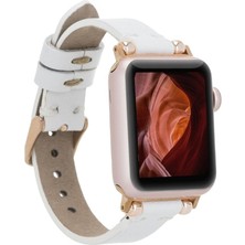 Mulvxurg  URG02 Apple Watch Uyumlu Deri Kordon 38-40-41MM Ferro F3 (Mulvix)