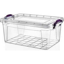 Beyaz Poly Time Kiler Saklama Kabı Multibox 22 Lt, Dayanıklı ve Geniş Hacimli.