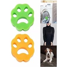 Yıkanabilir Çok Amaçlı Tüy Toplayıcı, Pati Tasarımlı, Kırmızı, 2'li Set