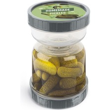 Zeytin ve Turşu Kabı, Kum Saati, Şık ve Kullanışlı Mutfak Aksesuarı
