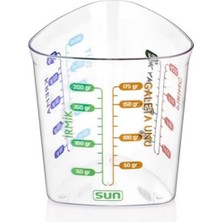 Turuncu Ölçü Kabı, Pratik ve Kullanışlı Mutfak Gereci, Şık Tasarım, Dayanıklı Materyal