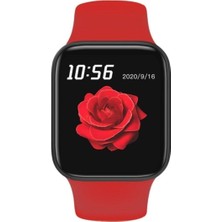 Hall Breathe Kırmızı Çok Fonksiyonlu Suya Dayanıklı Akıllı Saat Nabız ve Ateş Ölçer