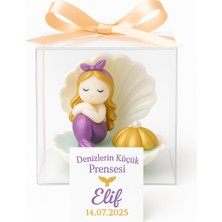 Masal Kabuğu Mum – Baby Shower ve Kız Bebek Için Özel Tasarım Hediyelik
