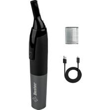 Hall Breathe Ilı Şarjlı Kulak Burun ve Tüy Kesme Cihazı Siyah li