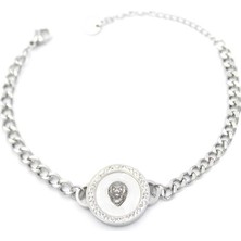 Vsc Zincir Bileklik - Gümüş