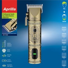 Hall Breathe Paslanmaz Çelik Bıçaklı Dijital Göstergeli Profesyonel Şarjlı Saç Sakal Makinesi