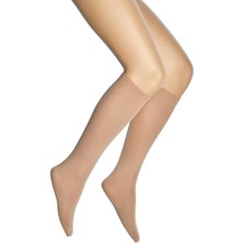 Kapamarka Mikro 70 Dizaltı Kadın Çorap Ten 57