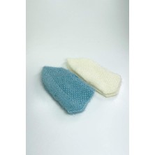 Kapamarka 2 Çift El Örgüsü Kışlık Şık Kadın Yün Patik Set 4