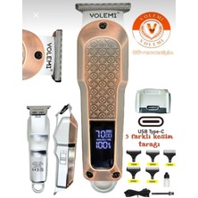 Hall Breathe Şarjlı Çok Fonksiyonlu Tıraş ve Bakım Aleti Siyah Vücut ve Sakal Kesim