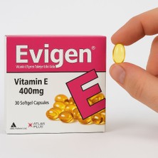 Evigen Vitamin E 400 Mg 30 Softjel Kapsül