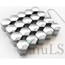 Bijon Kılıfı Krom Bijon Kapağı Kılıfı Krom Boyama 19MM