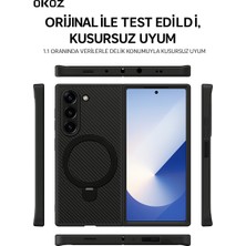 Samsung Galaxy Z Fold 6 Elit Premium Lucas - Darbe Dayanıklı Üst Düzey Koruyucu Kılıf