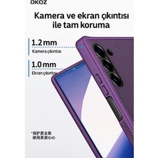Samsung Galaxy Z Fold 6 Elit Premium Lucas - Darbe Dayanıklı Üst Düzey Koruyucu Kılıf