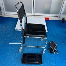 Bemor BME612 Klozetli Tekerlekli Banyo Sandalyesi