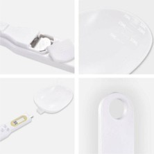 Dijital Hassas Ölçüm Kaşık Tartı Beyaz, Pratik ve Kullanışlı Terazi