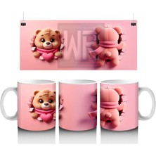 Tatlı Oyuncak Ayıcıklar – Baskılı Kahve Kupası