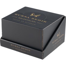 Bursa Şehir Kolonyaları Altın Varaklı Premıum Karma Kolonya Set 45 ml