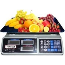 Dijital Elektronik Terazi 40 Kg, 2 gr Hassasiyet, Mutfak ve Market Kullanımı