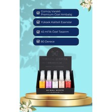 Bursa Şehir Kolonyaları Gümüş Varaklı Premıum Karma Kolonya Seti 45 ml