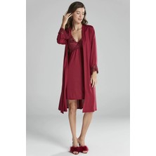 Alfa Aksesuar 03 Pierre Cardin P5040 Bayan Penye Gecelik Sabahlık