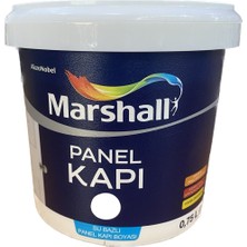 Marshall Su Bazlı Panel Kapı Boyası  0,75  Lt  - Yeni Plastik Ambalaj