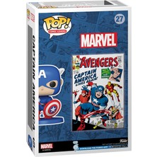 Funko Pop Comic Cover: Marvel - Avengers (Captain America)