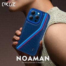 iPhone 16 Pro Noaman Premium Tasarım Magsafe Kılıf - Modern ve Zarif