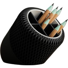 Modern Eğik Tasarımlı Kalemlik