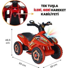 Çılgın Arazi Fast Kamarot Akülü Atv 6V