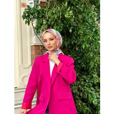 İpekhan Pera Soft Eşarp Pembe Turuncu 1148-08