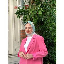 İpekhan Pera Soft Eşarp Pembe Sarı 1148-19