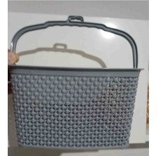 Mandal Sepeti Damla Modeli Gri