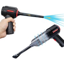 Unncanny Basınçlı Hava Silici ve Mini Vakum Klavye Temizleyici 3'ü 1 Arada, Taşınabilir Elektrikli Hava Kutusu, Kablosuz Bilgisayar Temizleme Seti (Yurt Dışından)