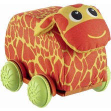 TOYS2YOU Hayvanlar Serisi Eğitici Peluş Arabalar - Zürafa