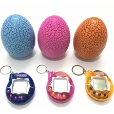 Wanglm W Çok Renkli Tumbler Oyuncakları Tamagochi Dinozor Yumurtası Sanal Elektronik Evcil Hayvan Makinesi Dijital Elektronik E-Evcil Hayvan Siber Oyuncak El Oyunu (Yurt Dışından)