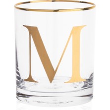 Decorium M Harfi 300 ml Viski Bardağı 9-01010616