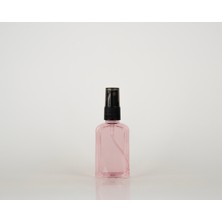 Ervo Group Ticaret 50 ml Kare Pet Beyaz Sprey Fısfıslı  Kolonya Şişesi 20 Adet