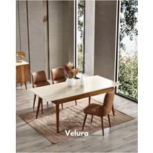 Luna Yemek Odası Takımı (Yemek Masası + 4 Adet Sandalye)
