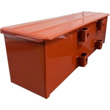 Metal Takım Sandığı Kiremit Rengi (Cıvatalı)