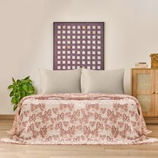 Evidea Soft Belloria Çift Kişilik Yatak Örtüsü - Kiremit - 220X255 cm